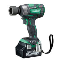 HIKOKI WH 18DBDL2 Handling Instructions Manual