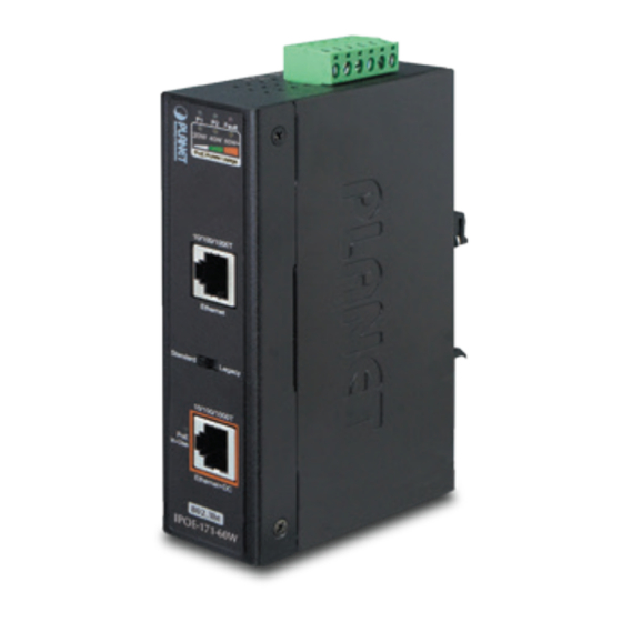 Planet IPOE-171-60W User Manual