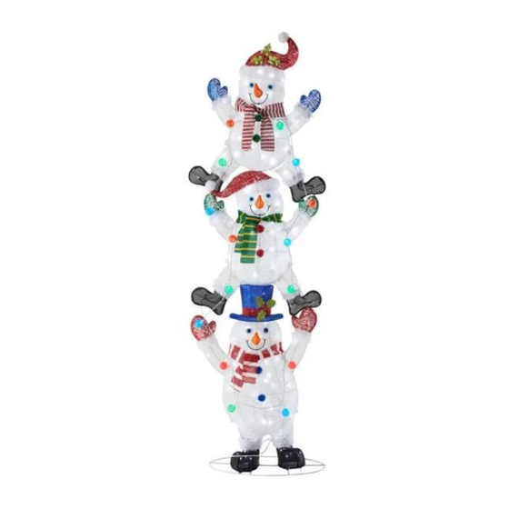 Home Accents Holiday 22RT41620111 Assembly Instructions