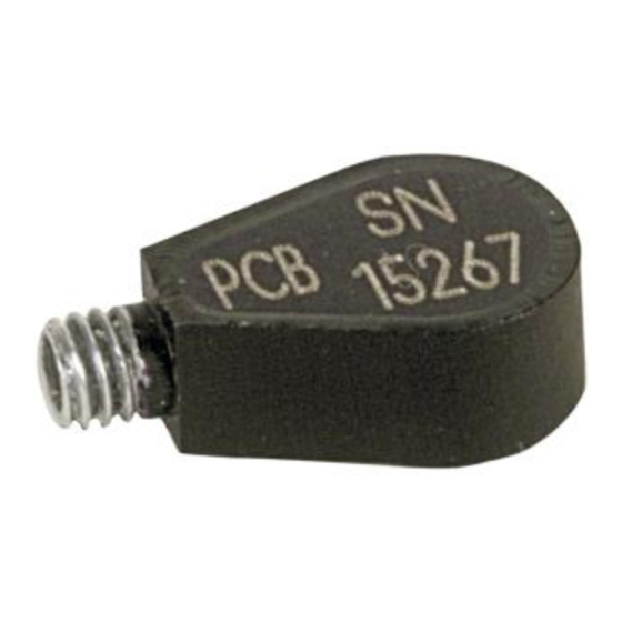 PCB Piezotronics 352C22 Installation And Operating Manual