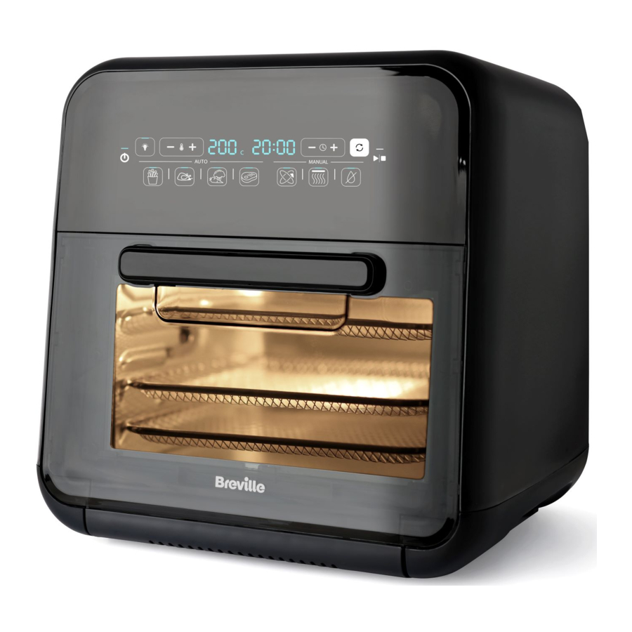 Breville Halo, VDF127 - Rotisserie Air Fryer Oven Manual