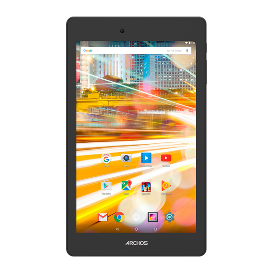 Archos Oxygen Series How To Reinitialize