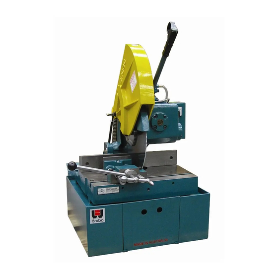 Brobo S315D, S350D, S400B Product And Maintenance Manual