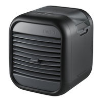 Homedics MYCHILL Personal Space Cooler Plus Instruction Manual