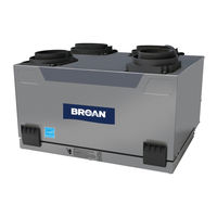 Broan ERV120S Installation Manual
