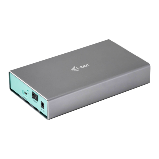 i-tec C31MYSAFE35 User Manual