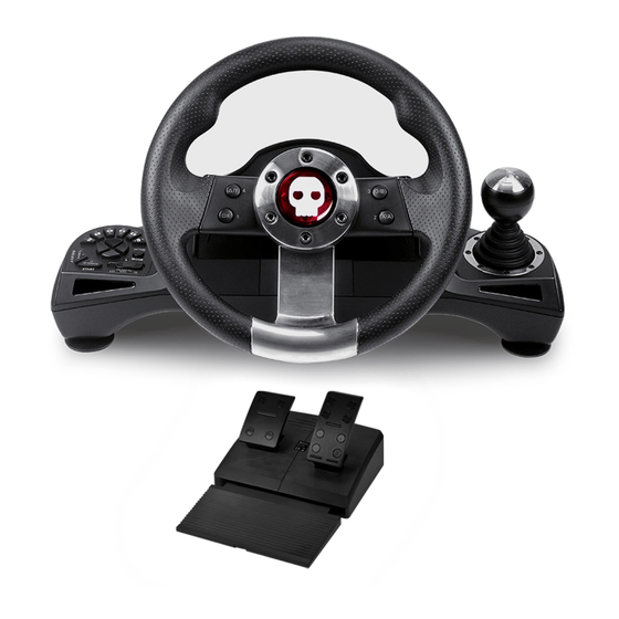 numskull PRO RACING WHEEL & PEDALS Instruction Manual