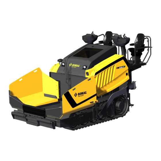 Fayat Bomag CR 820 T Tier 4 Operating Instructions, Maintenance Instructions