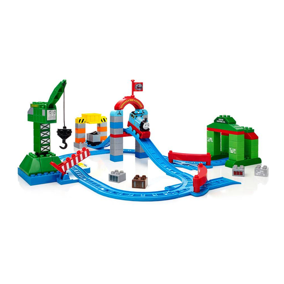 Mega Bloks Thomas & Friends Zooming Along at Brendam Docks! Instruction