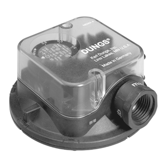 Dungs AA C2 Series Installation Instructions