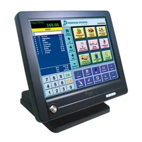 User Manuals: protech POS-6510 Series Touch terminals