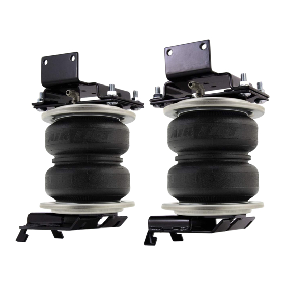 Air Lift 89365 Installation Manual