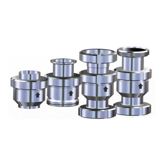 User Manuals: KIESELMANN 5091 Check Valve