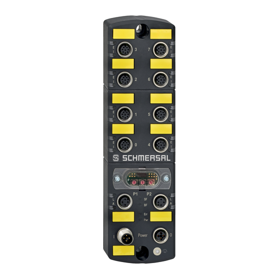 schmersal SFB-PN Series Manuals