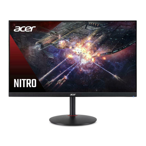 Acer XV270 Lifecycle Extension Manual