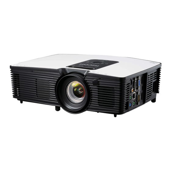Ricoh PJ WX5461 User Manual