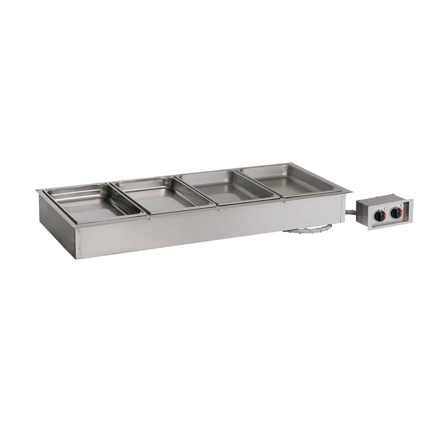 Alto-Shaam Hot Food Drop-In Well 400-HW Specification Sheet