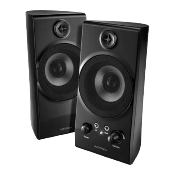 Insignia NS-PCS40 Quick Setup Manual