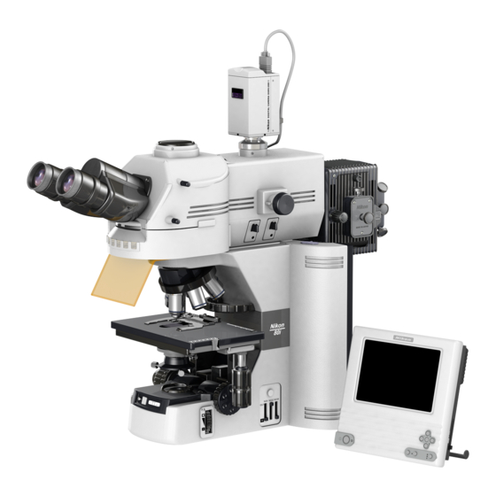 Nikon Eclipse 80i Instructions Manual