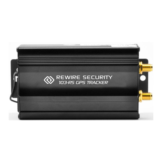 REWIRE SECURITY 103-RS Detailed User Manual