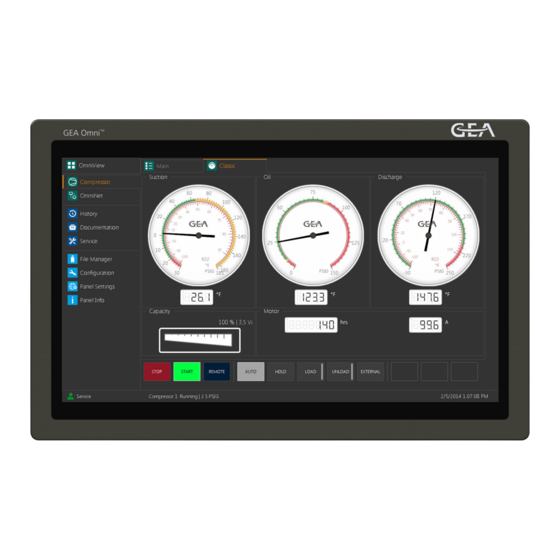 GEA Omni Instruction Manual