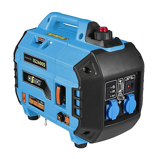 User Manuals: Cotech ig2400s Inverter Generator