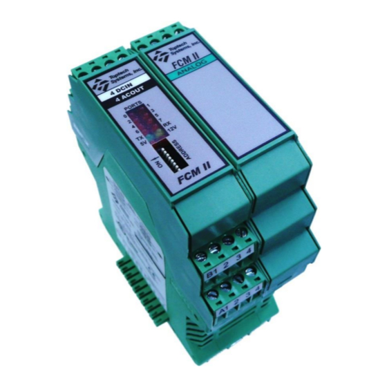 Toptech FCM II Installation Manual