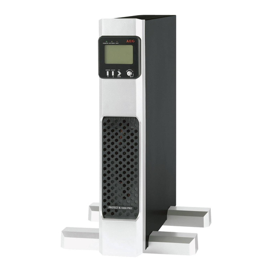 AEG Protect B.3000 BP PRO Operating Instructions Manual