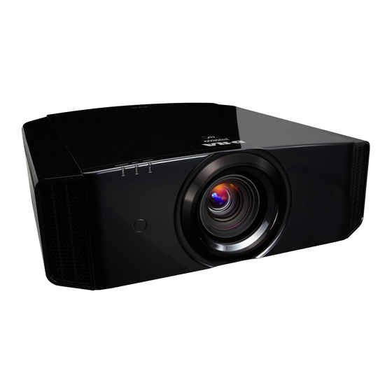 JVC DLA-X990R Quick User Manual
