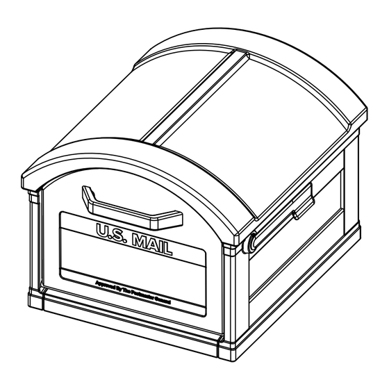 Gibraltar Mailboxes Grand Haven GHM4 Installation Instructions