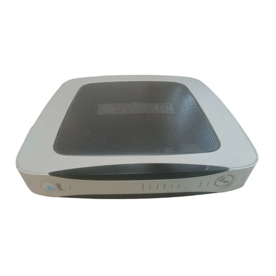 AT&T U-verse 3800HGV-B Quick Start Manual