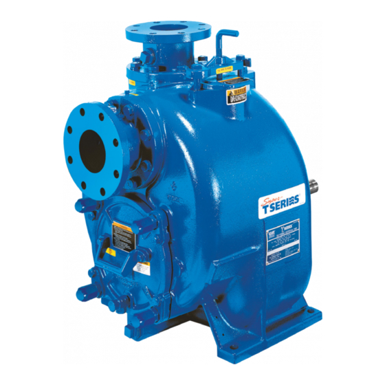 GORMAN-RUPP PUMPS T6A65-B Installation, Operation, And Maintenance Manual With Parts List