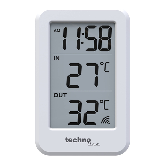 Technoline WS 9172 Temperature Station Manuals