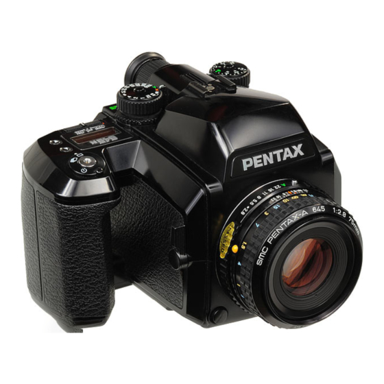 Pentax 645N User Manual