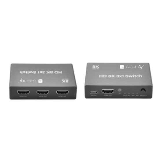 Techly HDMI-2138KT Quick Start Manual