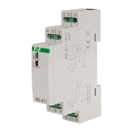 F&F BIS-411 1R1Z Quick Start Manual