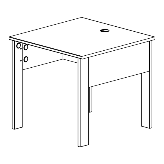 Gami BUREAU RETOUR 115 Assembly Instructions Manual