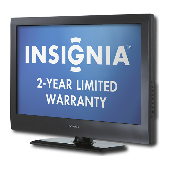 Insignia NS-46L550A11 Quick Setup Manual