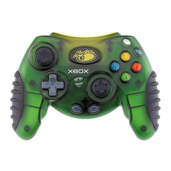 Mad Catz CONTROL PAD PRO User Manual