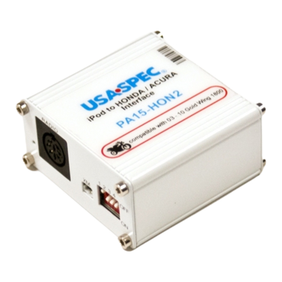 USASPEC PA15-HON2 Owner's Manual