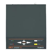 Roland LVC-1 Owner's Manual