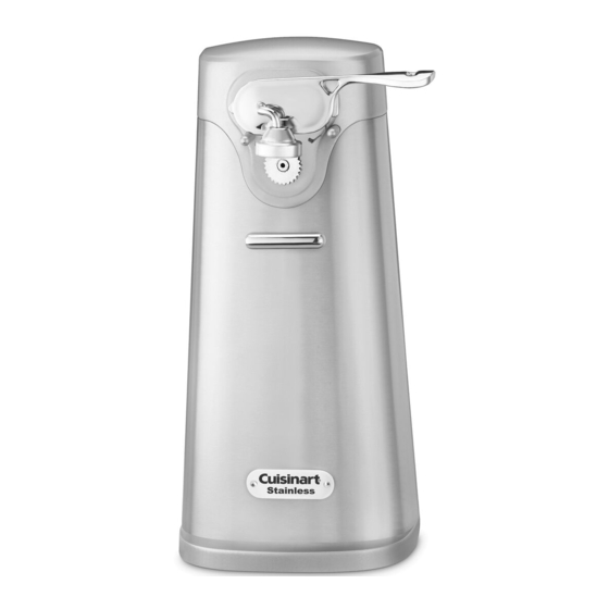 Cuisinart SCO-60A Instruction Booklet