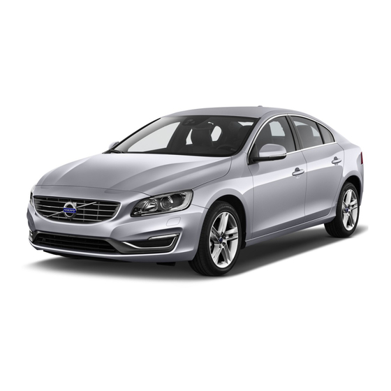 Volvo 2015 S60 Owner's Manual