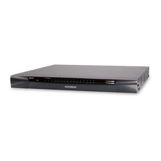 Altusen KVM Over the NET KN2124v Switch Manuals