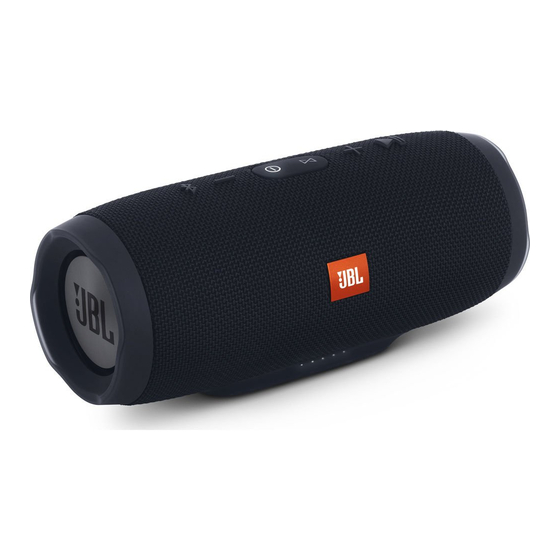 JBL Charge3 Quick Start Manual