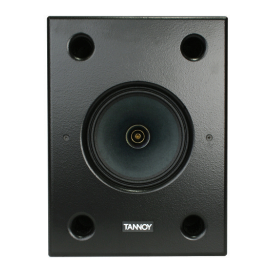 Tannoy Definition Install DC8i Specification Sheet
