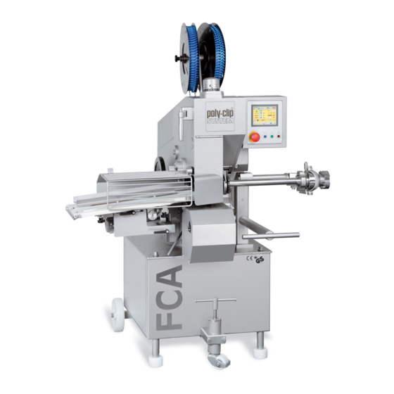 Poly-Clip System FCA 3430 Maintenance And Spare Parts