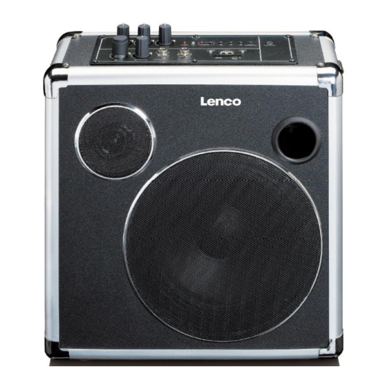 LENCO PA-46 Portable Bluetooth Speaker Manuals