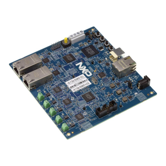 NXP Semiconductors SJA1105SMBEVM Board Manuals