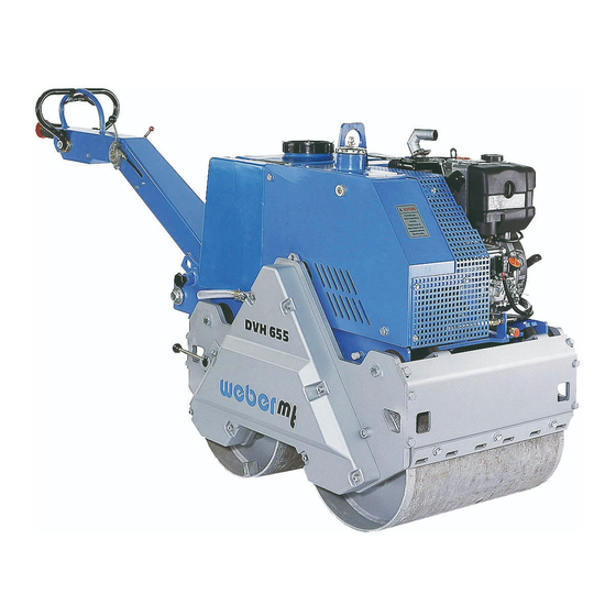 Weber mt DVH 655 E-2 Operating And Maintenance Manual